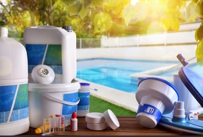 kit quimico para controlar los datos agua piscina